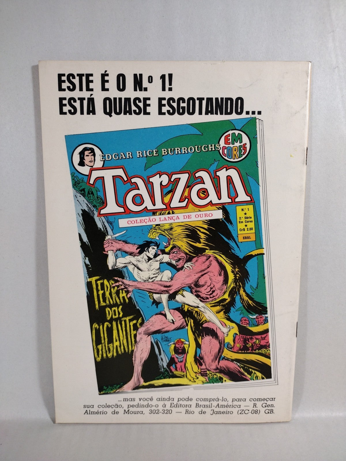 Tarzan (1973) EM Cores Brazilian DC Comic Lot #2 3 10 11 13 Special 2 Joe Kubert