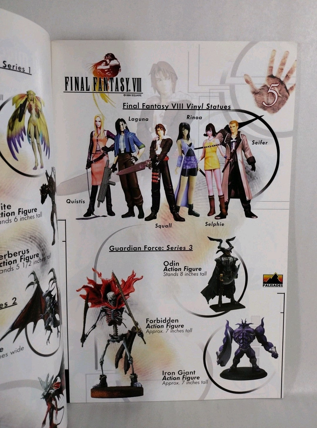 Palisades (2000) Toy Catalog Magazine Resident Evil Final Fantasy Mortal Kombat 