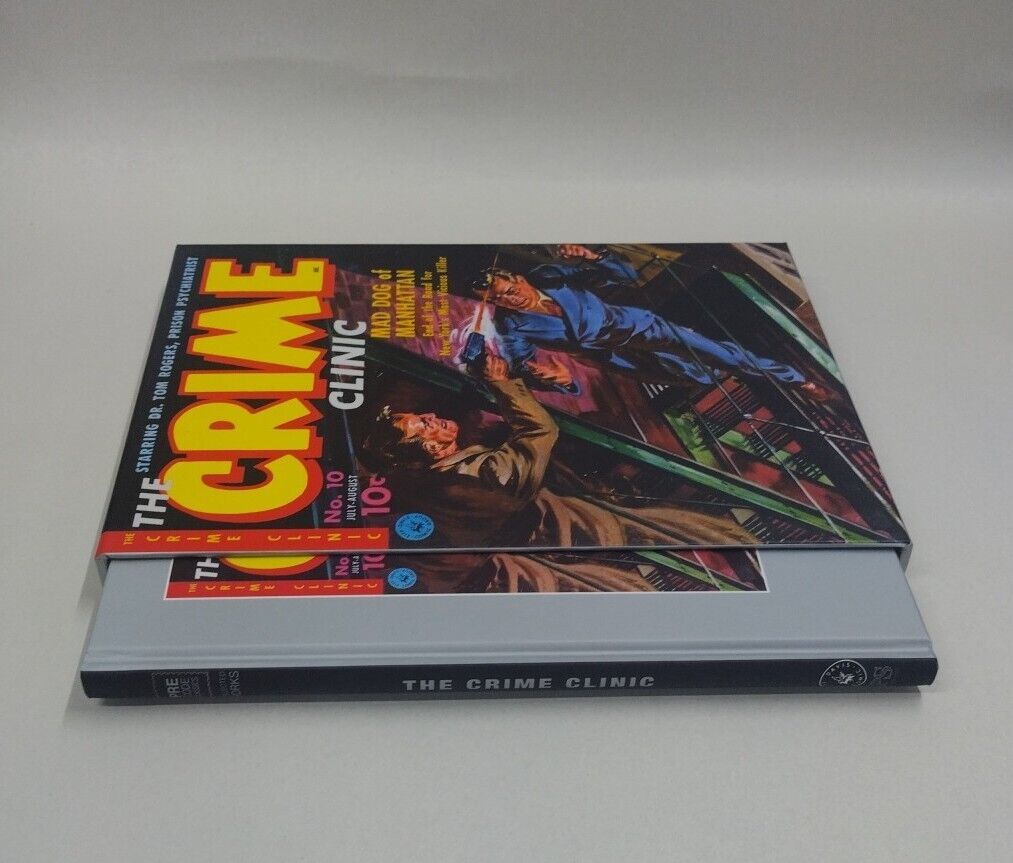 CRIME CLINIC Vol. 1 Hardcover Slipcase Edition Issues#1-5 Pre Code Classic (NEW)