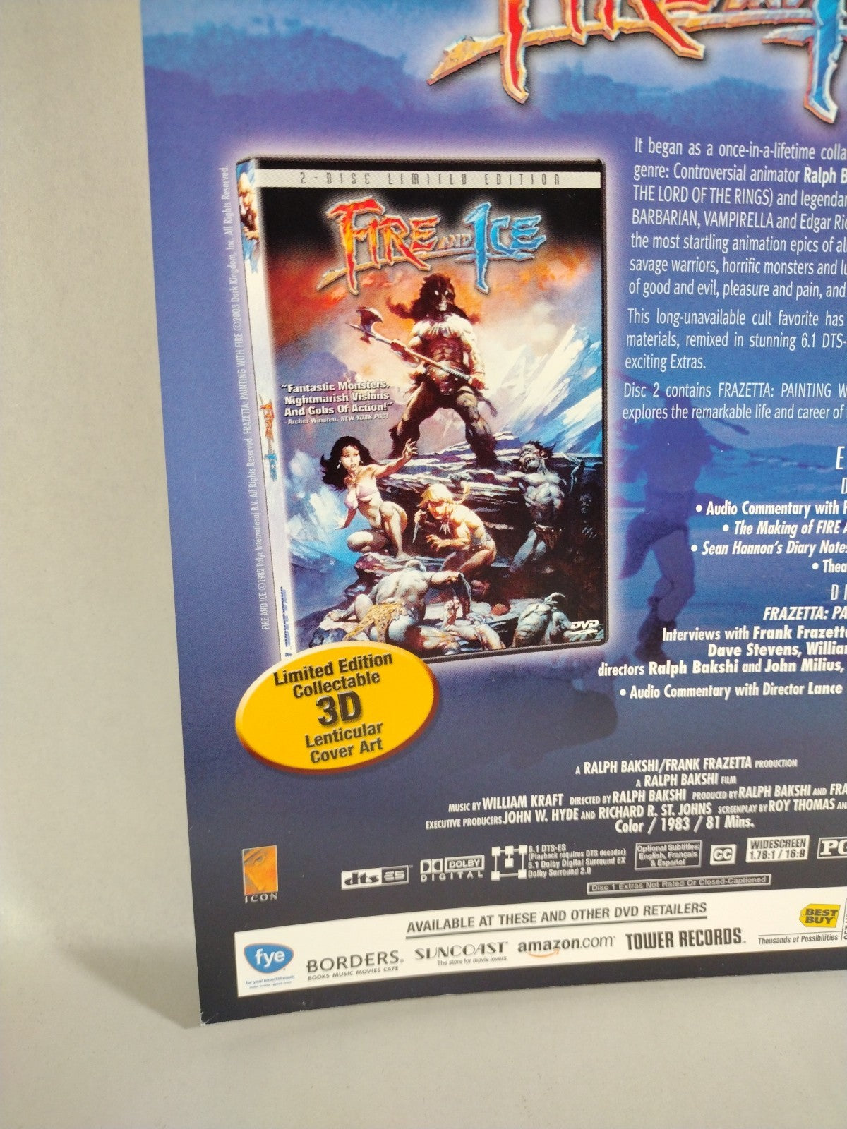 FANGORIA Magazine #246 (2006) Cry Wolf Godzilla The REAPER Exorcism Shadow NM