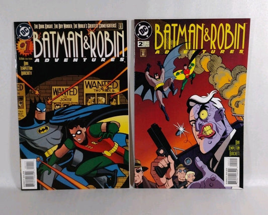 Batman And Robin Adventures (1994) DC Comic Set 1 2 Paul Dini Ty Templeton VF-NM