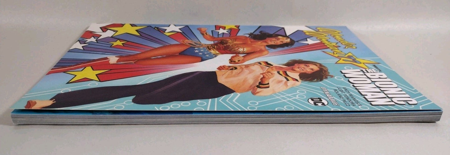 Wonder Woman '77 Meets The Bionic Woman (2017) Dynamite TPB Alex Ross Cover New