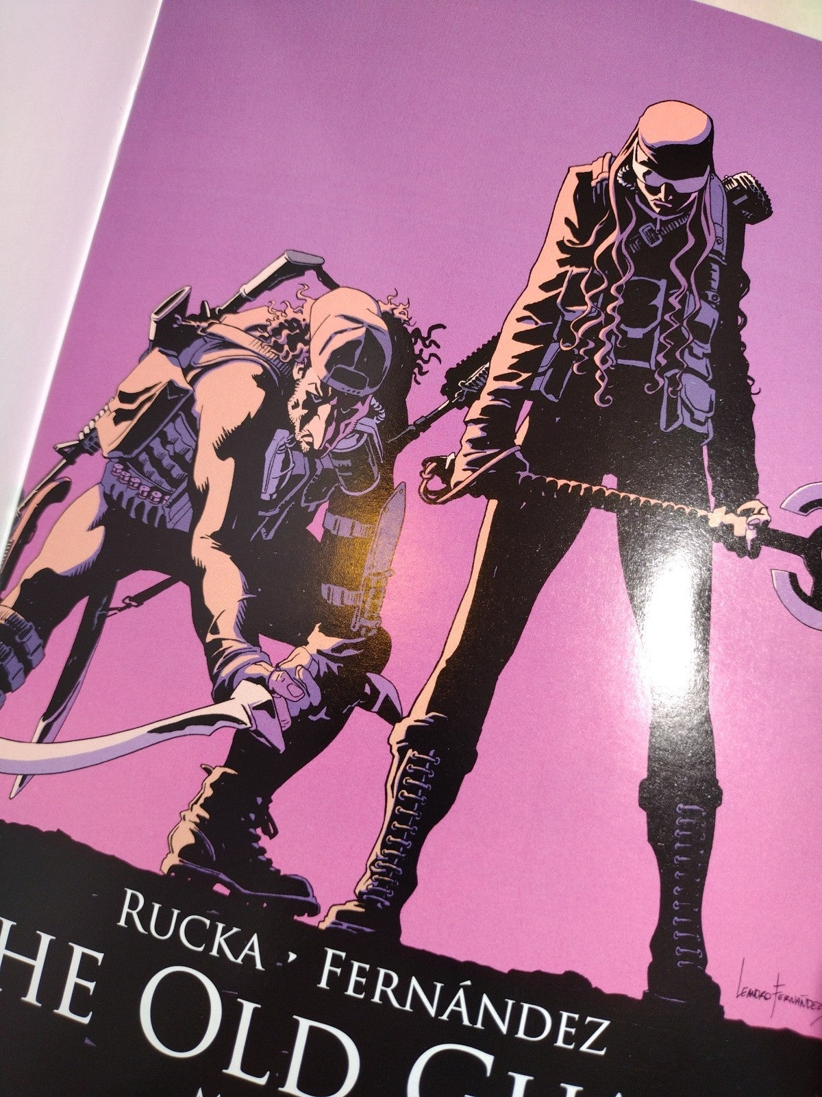 Old Guard #1 (2017) Image Comic Blind Box 25th Anniversary Blank Cover Variant 