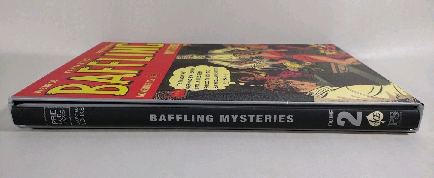 BAFFLING MYSTERIES VOL 2 Hardcover Comics SLIPCASE Edition Pre Code Classics NEW