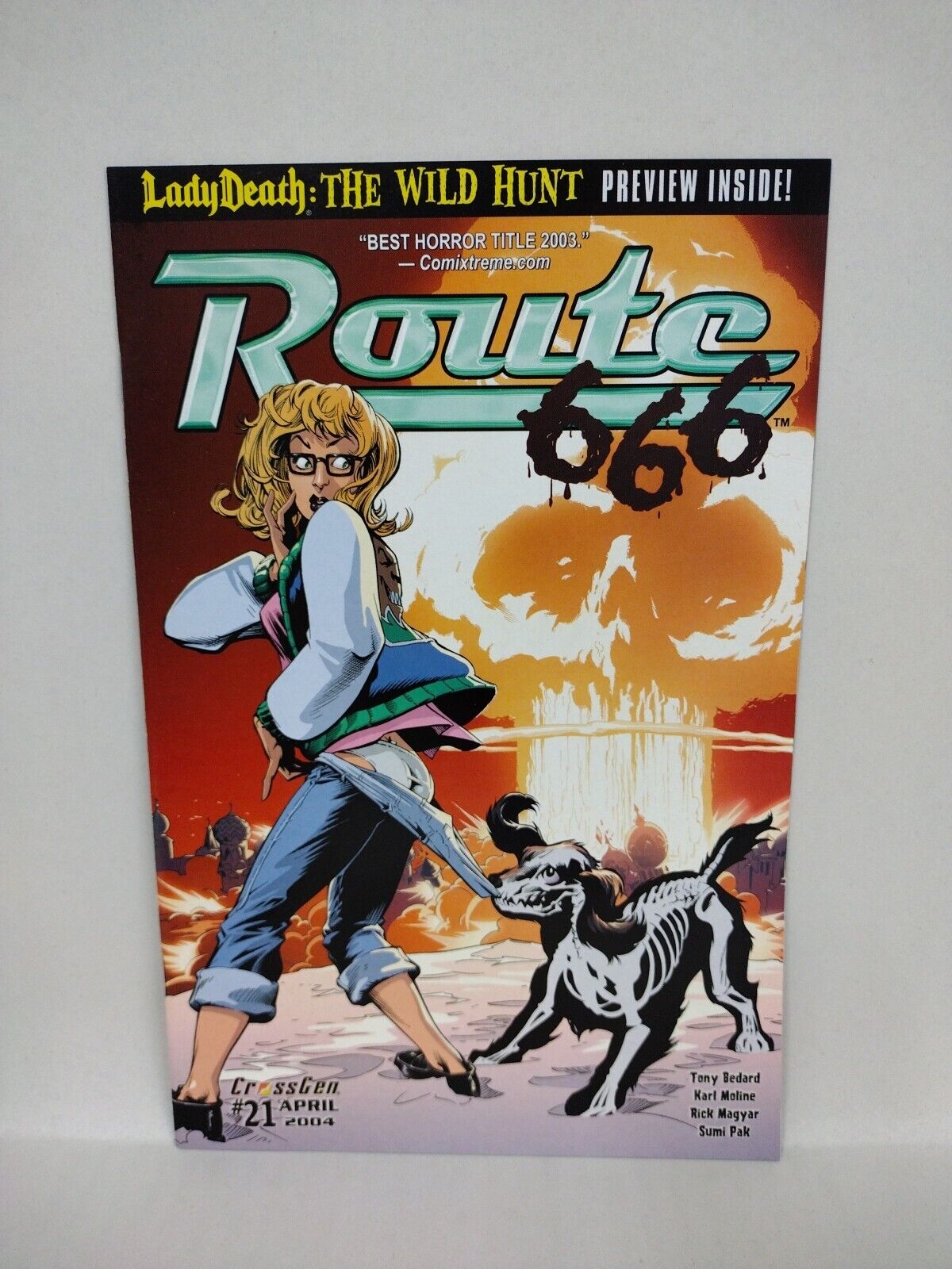 Route 666 (2004) Crossgen Comics #20 21 22 Last Issues