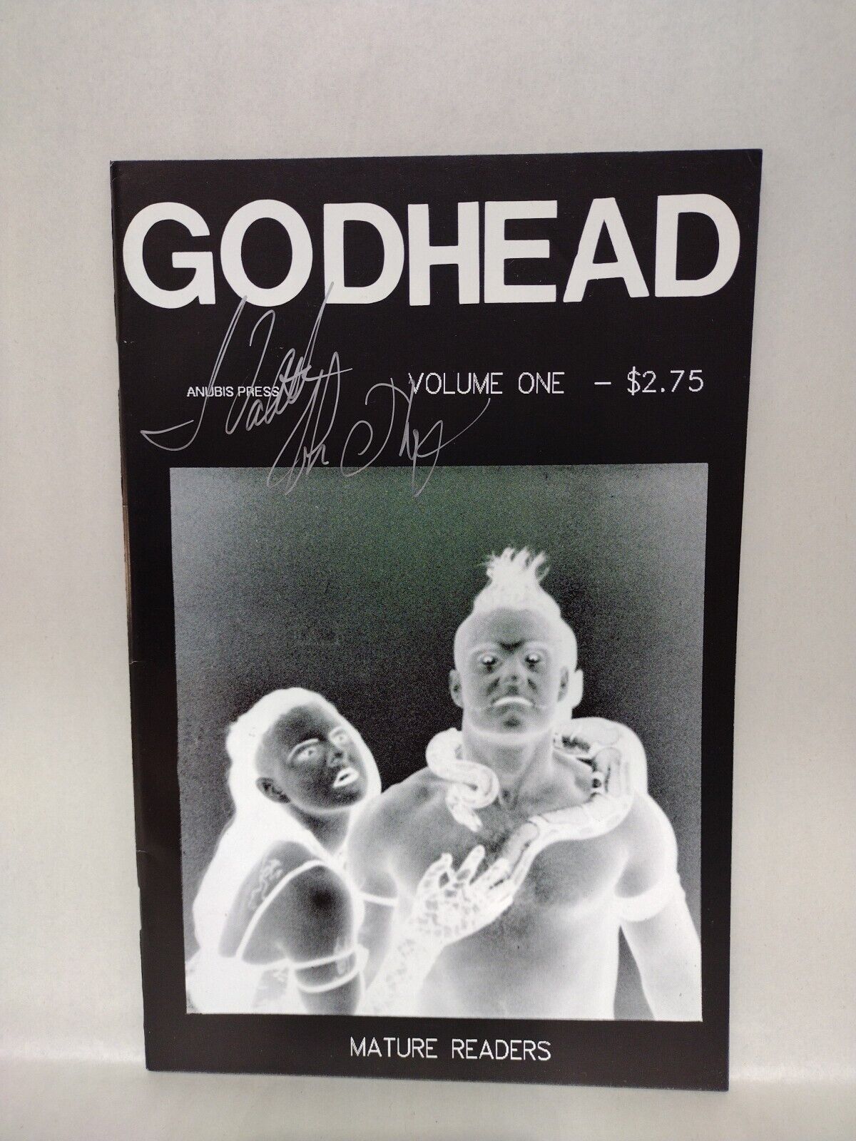 Godhead (1992) Anubis Comic Lot Set #1 & Limited ED SIGNED #'d 2 Bergerud Atta