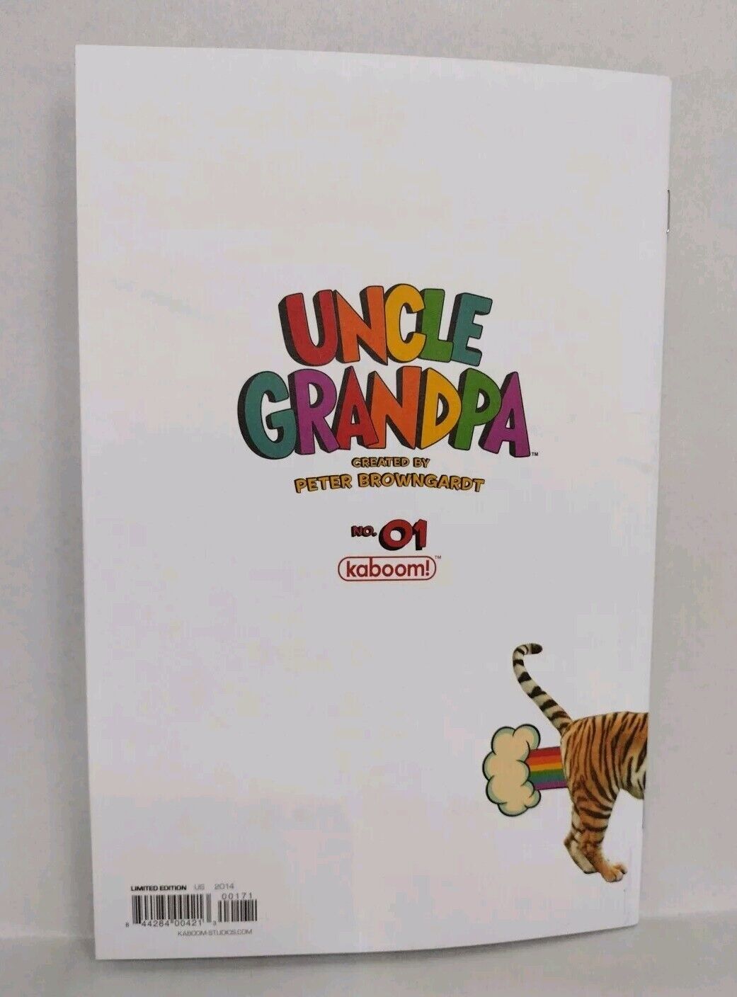 Uncle Grandpa #1 (2014) Boom Sketch Variant Comic W Original Dave Castr Art