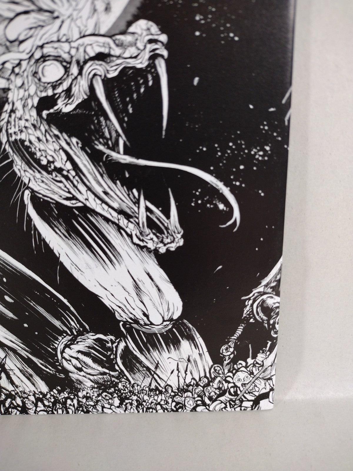 The Moon is Following Us #1 (2025) Image Comic 1:50 BW Ratio Variant DWJ NM