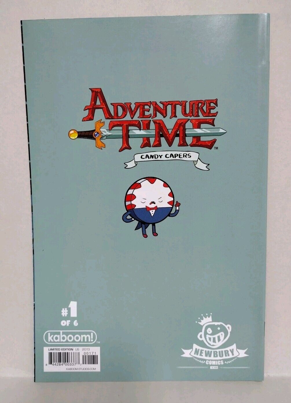 Adventure Time Candy Caper #1 (2013) Boom Studios Newbury Comics Cover Variant 