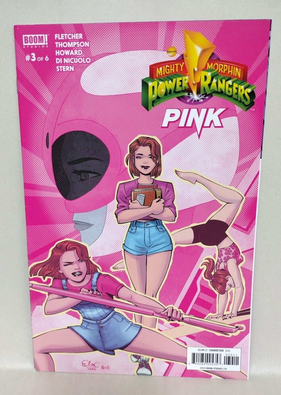 Power Rangers Pink (2016) Boom Studios Comic Lot Set #1 3 4 5 6 FN