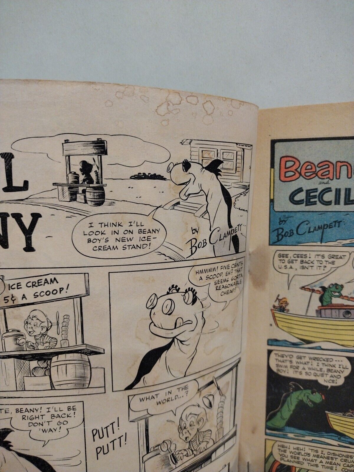 Beany And Cecil #570 (1954) Dell Comic Golden Age Bob Clampett Cartoon