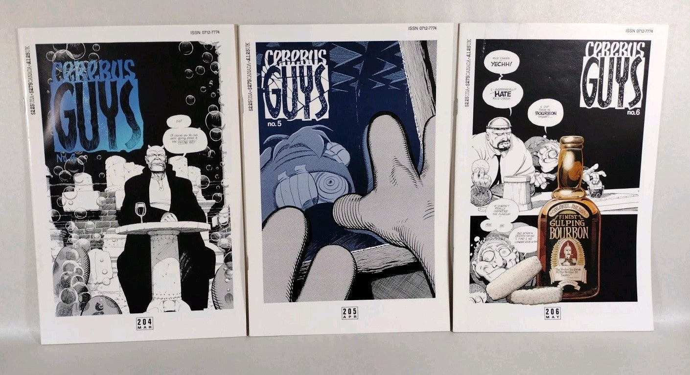 Cerebus The Aardvark #201-218 (1995) Dave Sim Guys Pt 1-18 Comic Lot Set