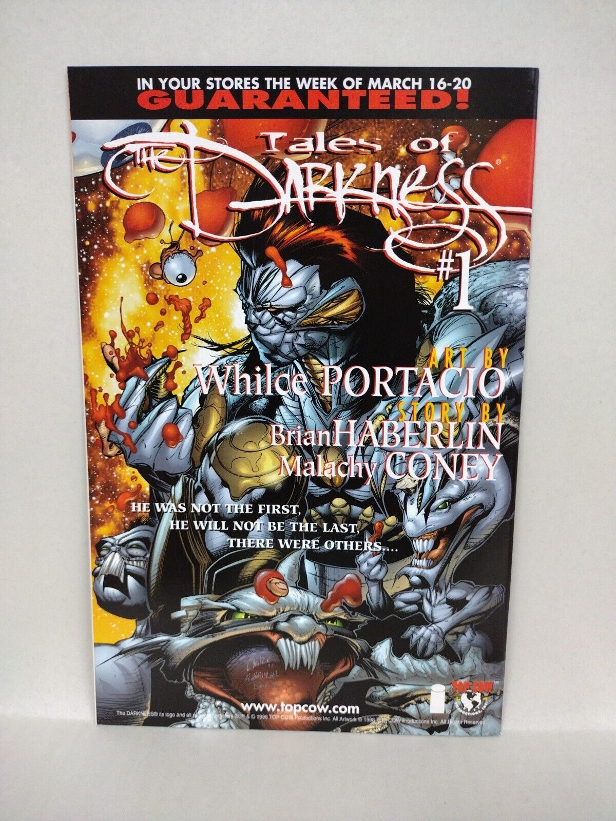 Darkness (1997) Image Top Cow Comic Lot #10 11 13 14 25 26 27