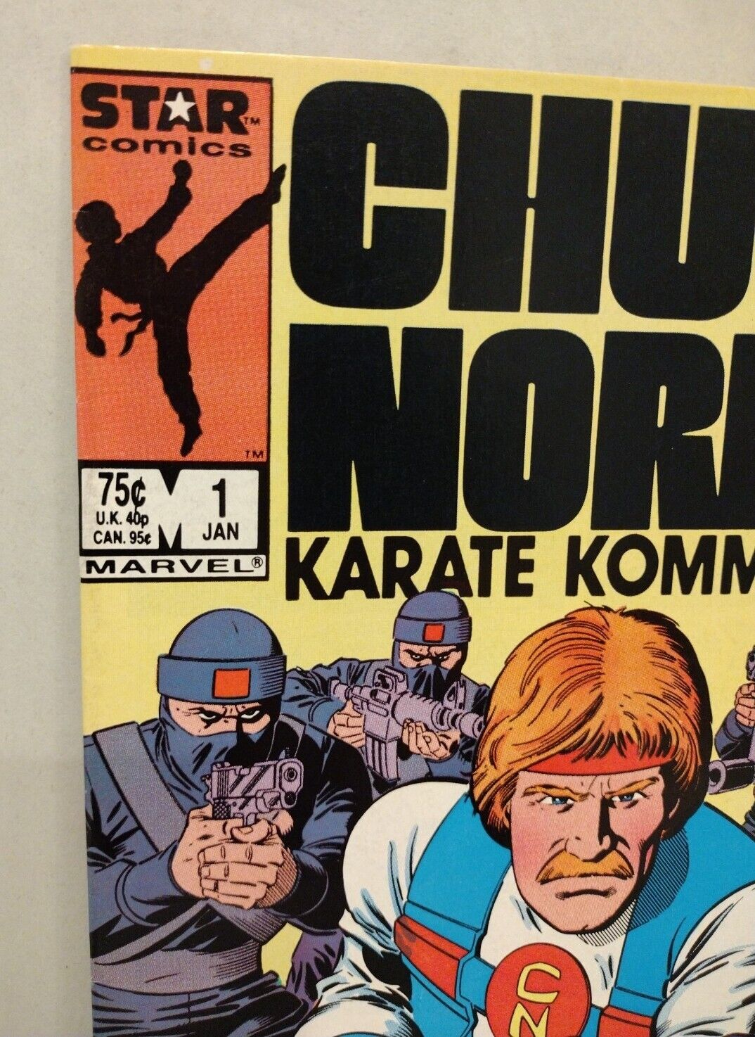 Chuck Norris Karate Kommandos (1987) Marvel Star Comic Lot Set #1 2