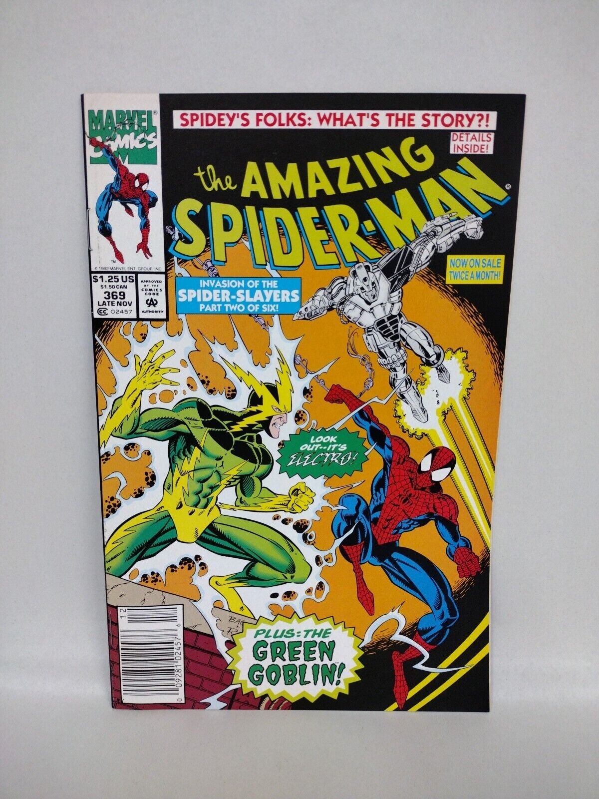 Amazing Spider-Man (1992) Marvel Comic Run Lot Set #366-372