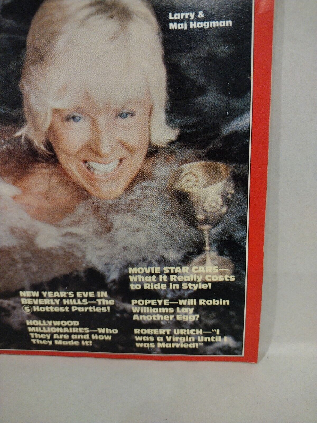 Rona Barrett's Hollywood (Jan, 1981) Magazine Robin Williams Popeye Article