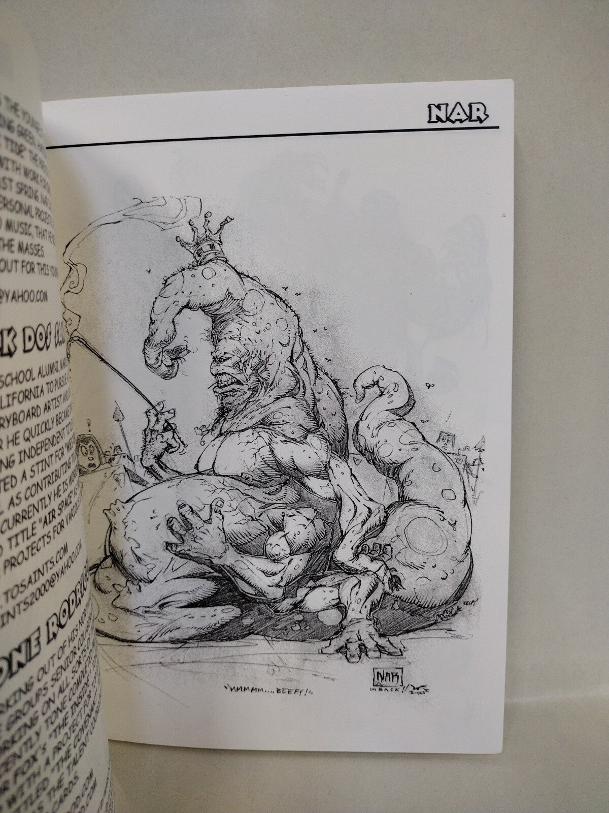 Mark Dos Santos Tone Rodriguez Nar Sketchbook #48/150 Signed W Wolverine Art