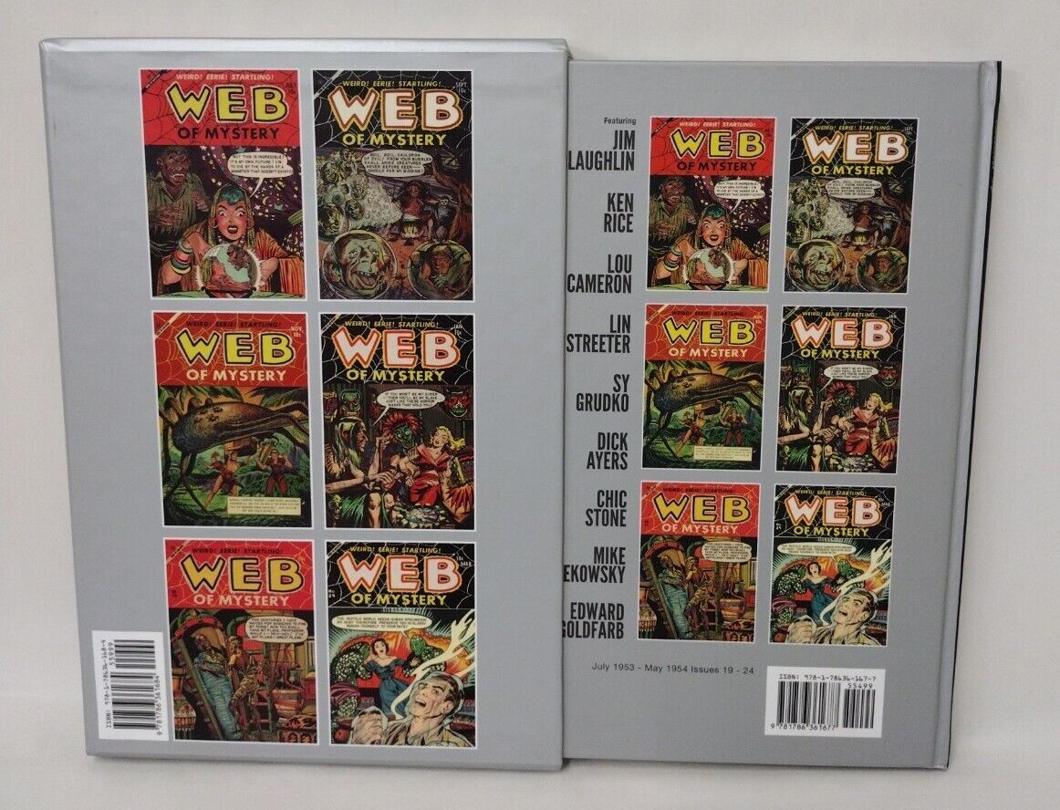 Web Of Mystery Volume 4 Hardcover Comic Slipcase Ed Issues# 19-24 ( Brand New)