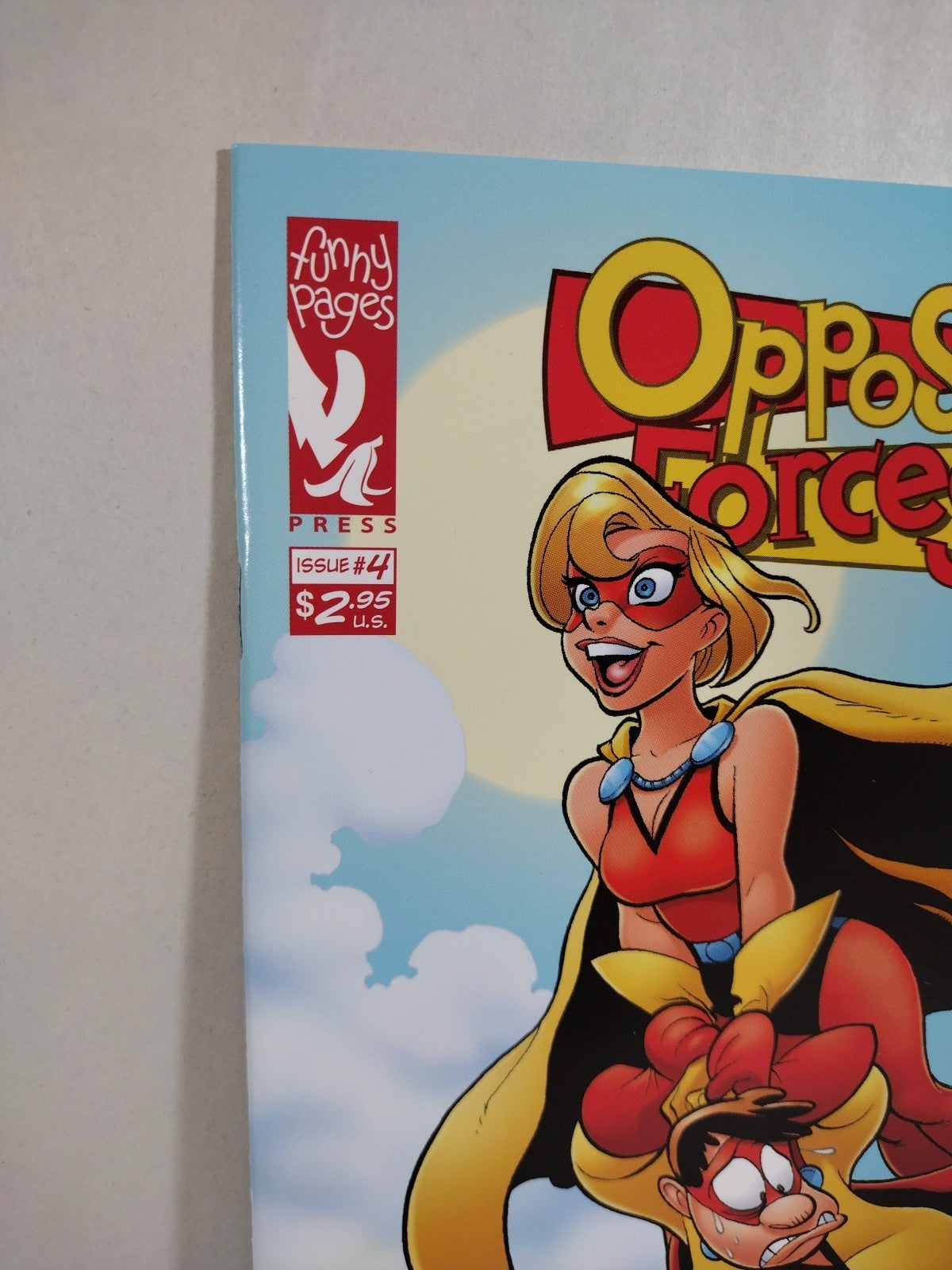 Opposite Forces #4 (2003) Funny Pages Press Comic Tom Bancroft Frank Cho Cover
