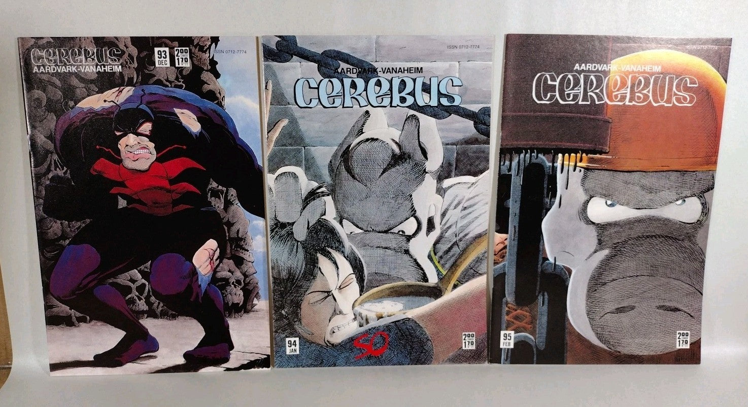 Cerebus The Aardvark 51-113 (1991) Dave Sim Complete Church & State Pt 1-60 +