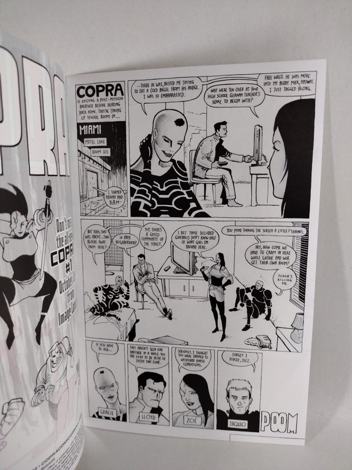 Copra Preview Ashcan (2019) Heroes Con Exclusive Signed Michel Fiffe W Sketch