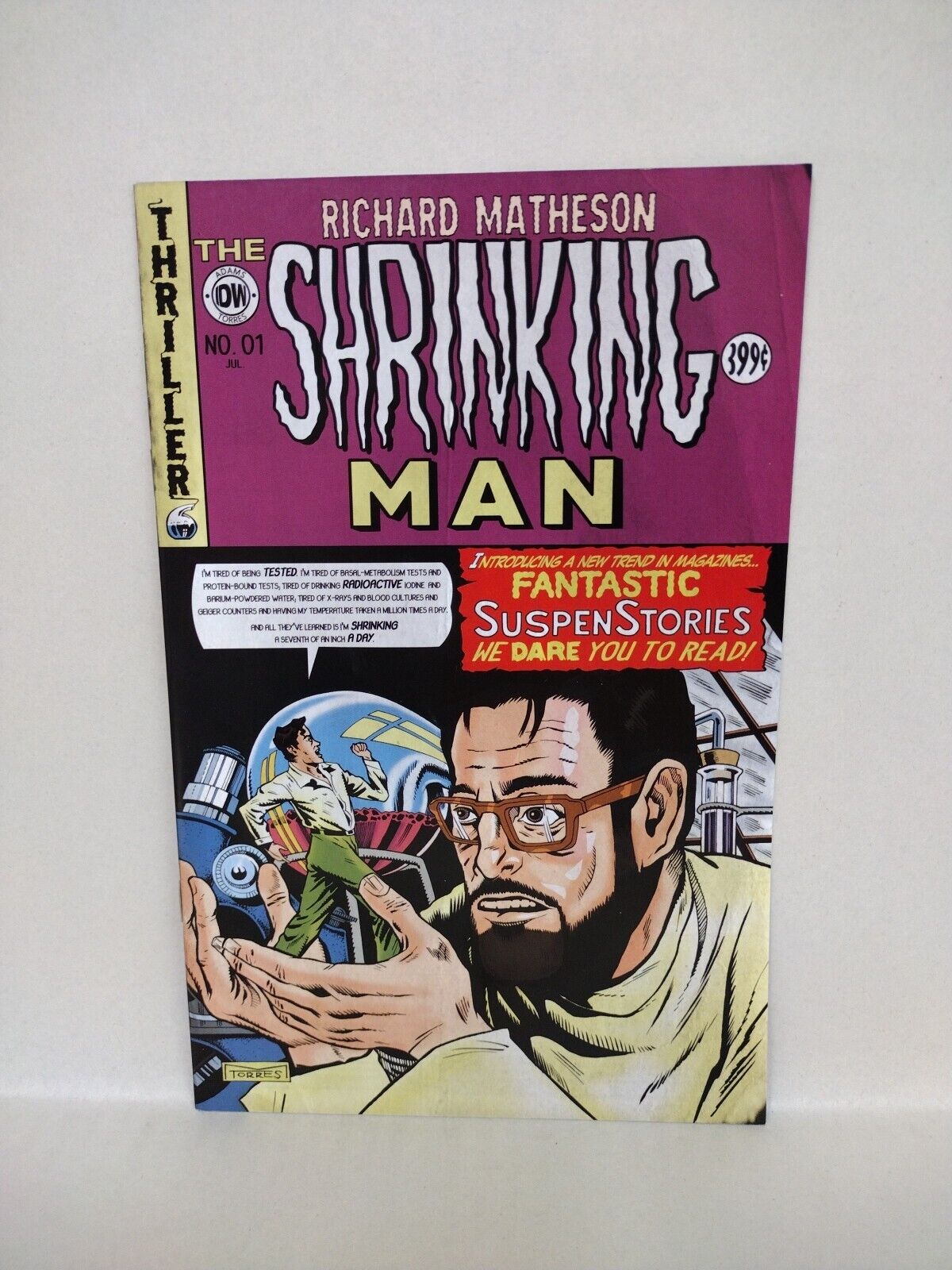 Shrinking Man (2015) Complete IDW Comic Series W Variants #1 2 3 4 R Matheson NM