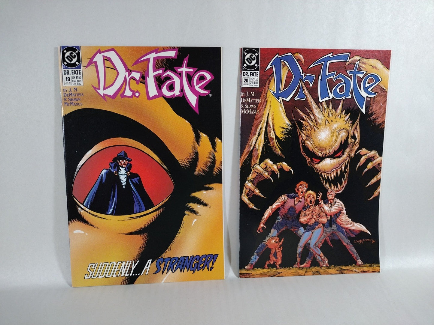 DR. FATE # 1-16 (1988) DC Comic Lot Set #1-6 10-20 22 23 DeMatteis Shawn McManus