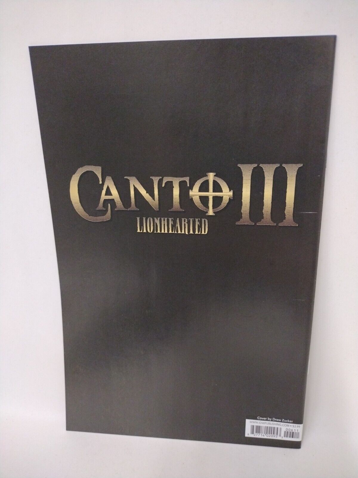 Canto III Lionhearted (2021) IDW Comic Lot Set #4 5 6 Last Issues Booher Zucker