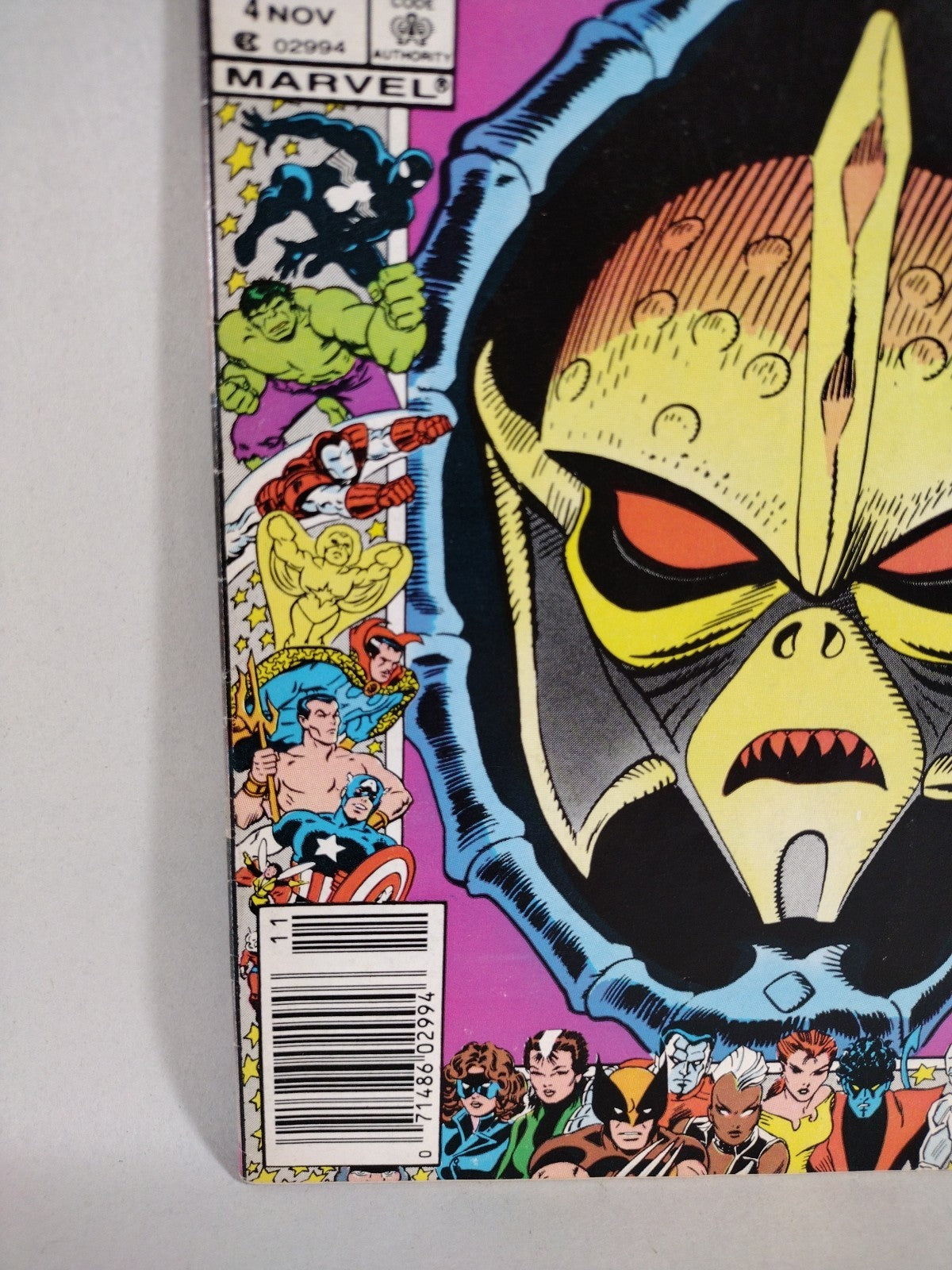 Masters Of The Universe #4 (1986) Marvel Comic Hordak Cover Fine Newsstand