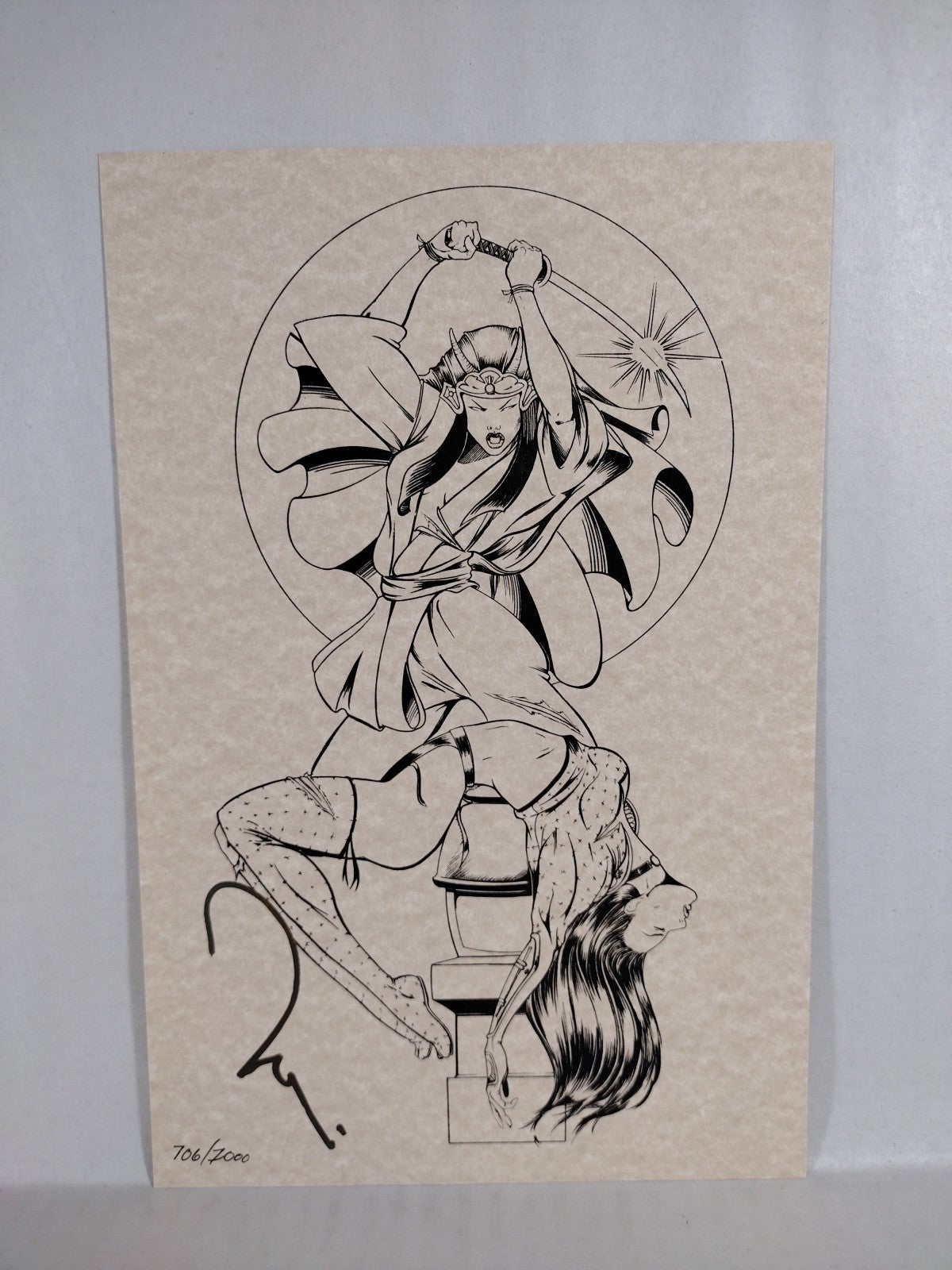 Shi Way Of The Warrior 1995 Crusade Comic Signed Lot 1 2 3 4 5 6 7 Set W Prints