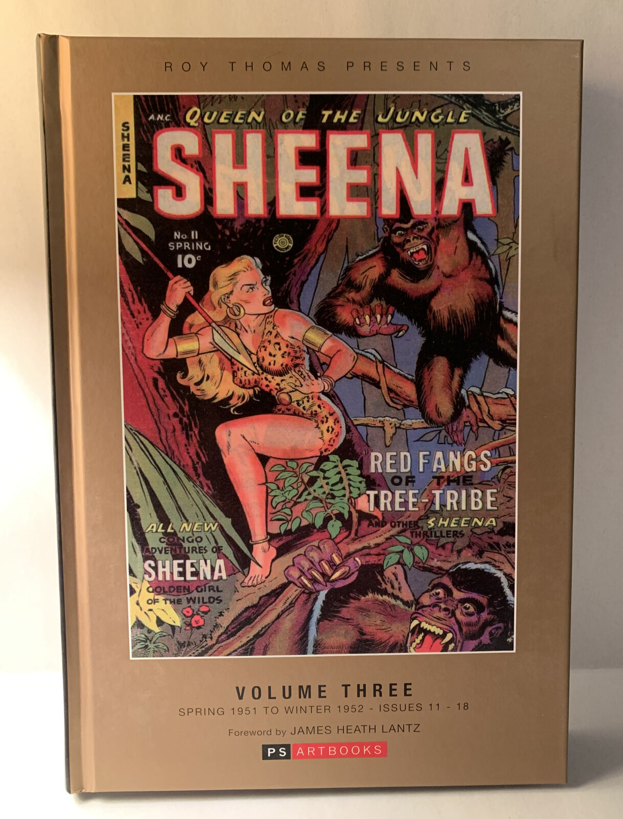 Sheena Queen of the Jungle Golden Age Vol 3, issues 11-18  HC  PS Artbooks 2014