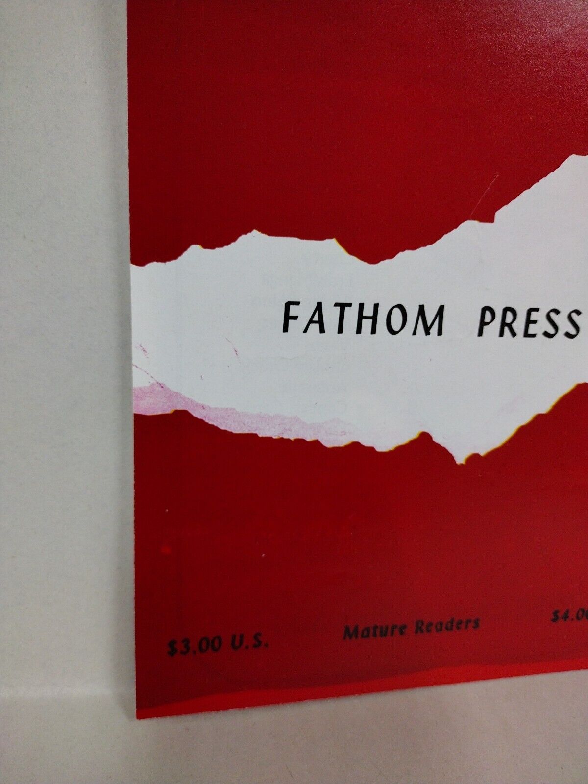 Stain #1 (1998) Fathom Press Signed Limited Edition Comic Tim Tyler Boeckelmann 