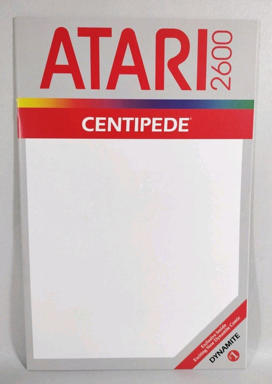 Centipede #1 (2017) Atari 2600 Dynamite Blank Sketch Cover Variant Comic New NM