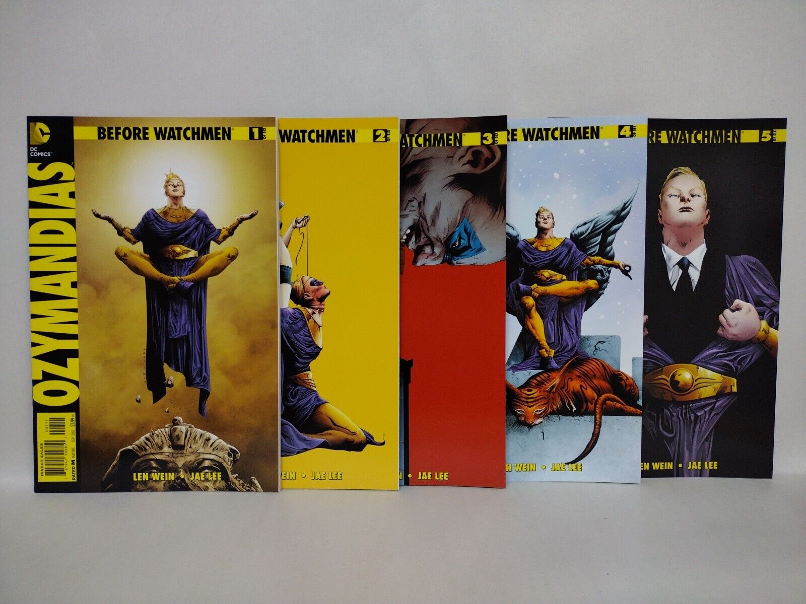 Before Watchmen Ozymandias (2012) DC Comic Lot Set #1 2 3 4 5 NM