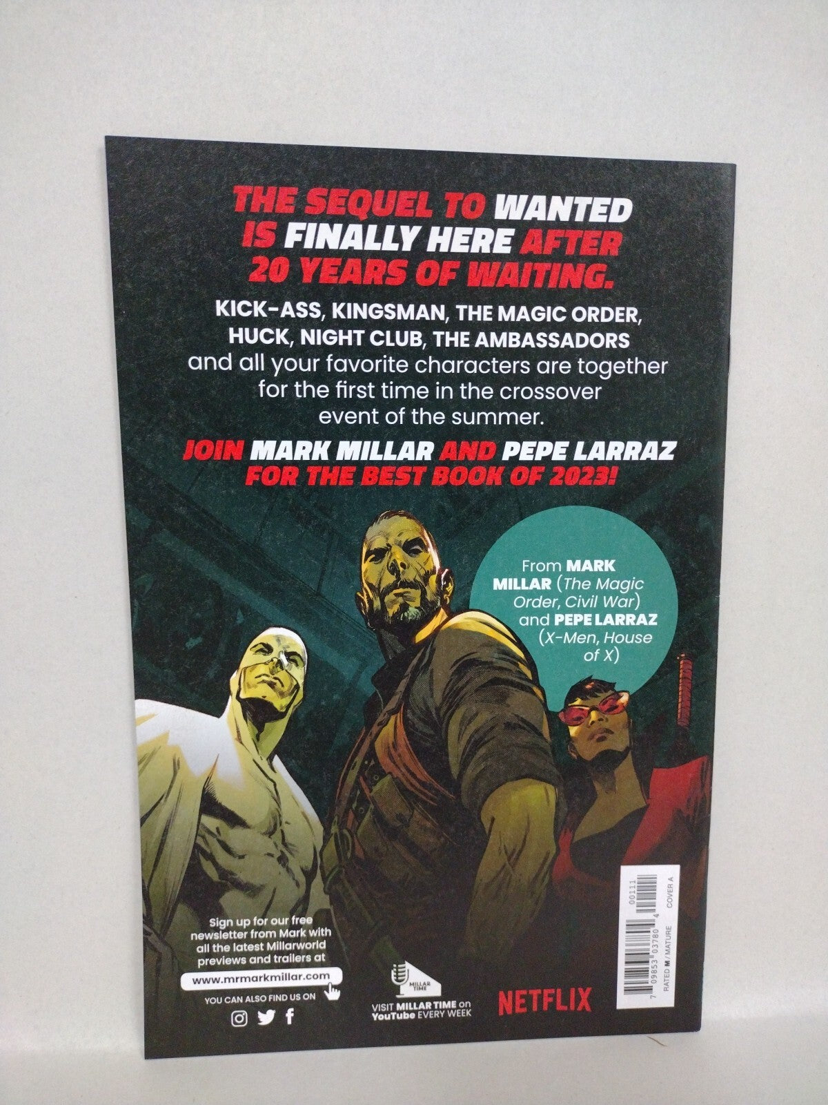 Big Game (2023) Image Comic Lot Set #1 2 3 4 Mark Millar NM