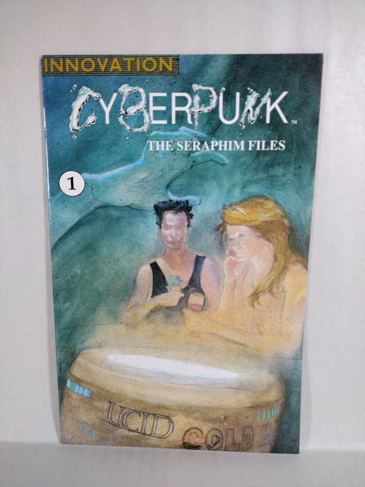 Cyberpunk (1990) Innovation Comic Set #1 2 Bk II 1-2 Seraphim Files 1 VG-VF