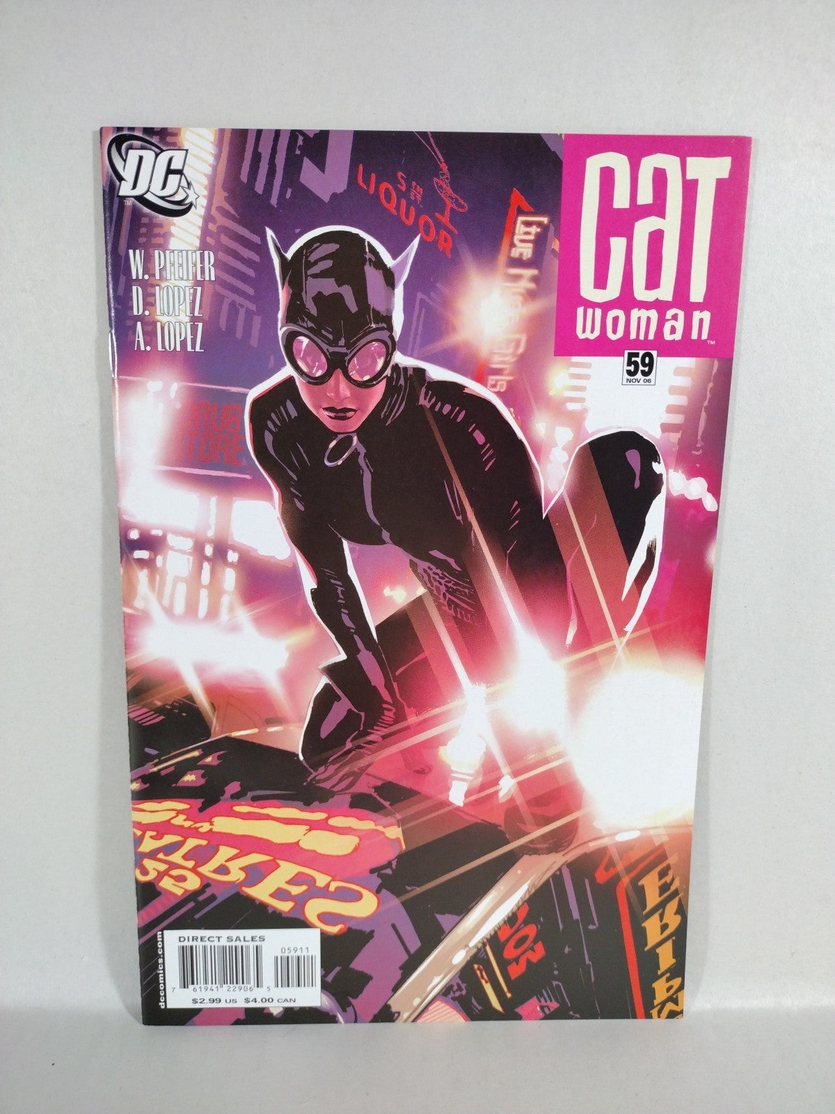 Catwoman (2006) DC Comic Lot #58 59 60 Adam Hughes Covers Zatanna Art VF-NM