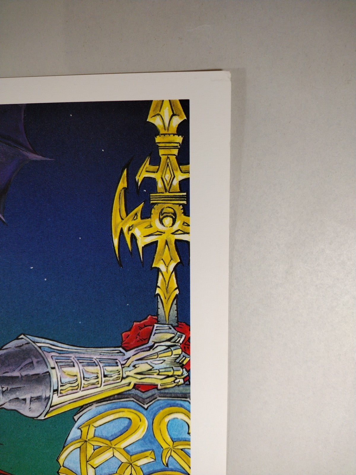 Faust Poster Print 20x16" Original Rebel Studios (1994) Tim Vigil Art Signed