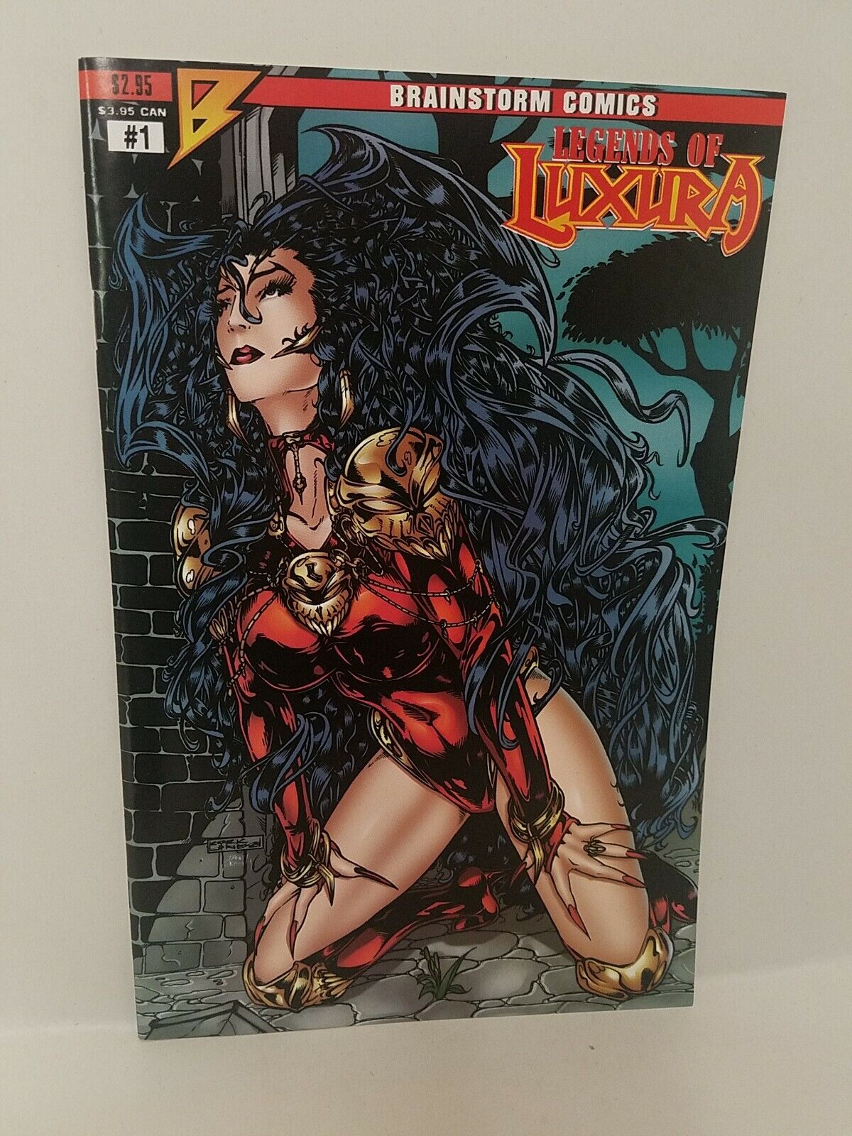 Luxura (1996) Brainstorm Comic Set Vampress #1 Legends of #1 Kirk Lindo Comix