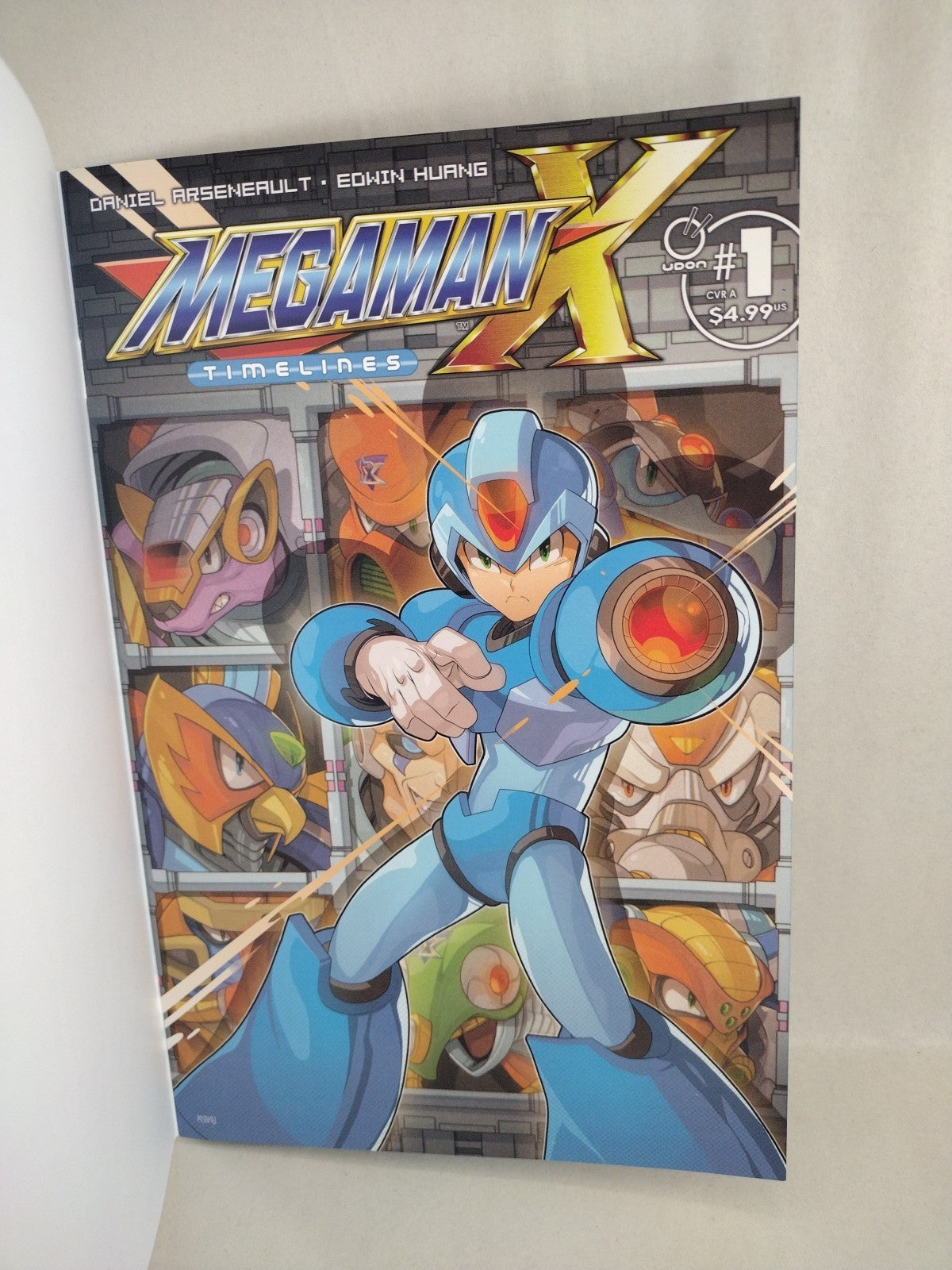 MegaMan X #1 (2025) Udon Capcom Sketch Cover Comic W Original Dave Castr Art