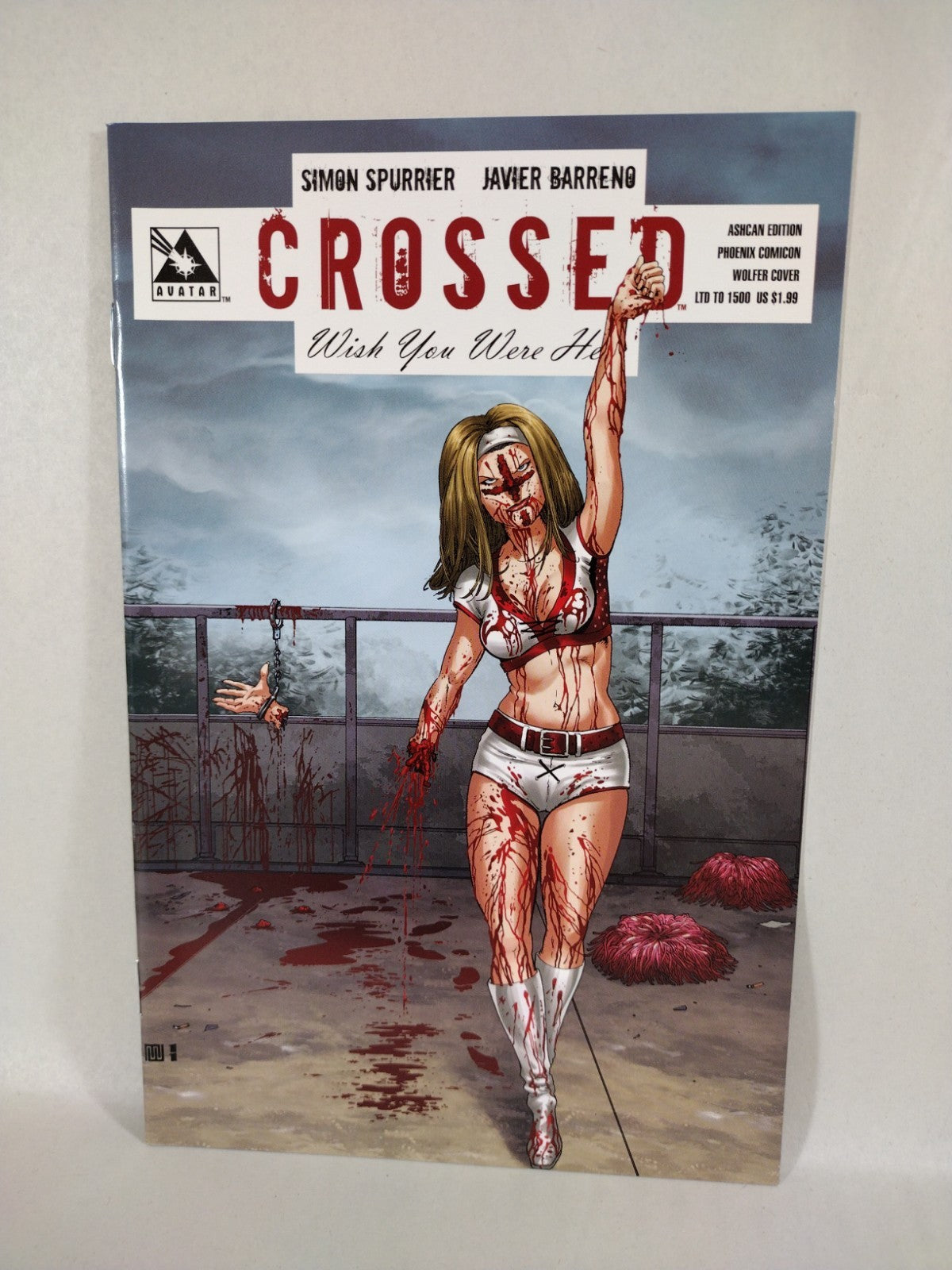 Crossed Wish You Were Here (2011) Ashcan Set SDCC Phoenix Comic Con NM