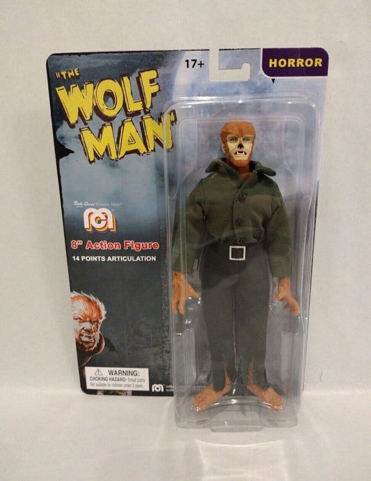 The Wolf Man (2021) Mego 8" Werewolf Horror Action Figure New Sealed