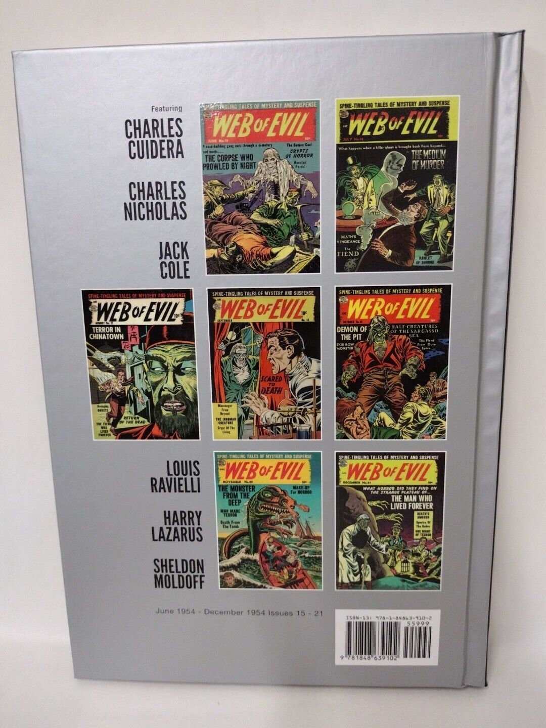 Web Of Evil Vol 3 Hardcover Slipcase Comic Issues #15-21 Pre Code Classics (New)