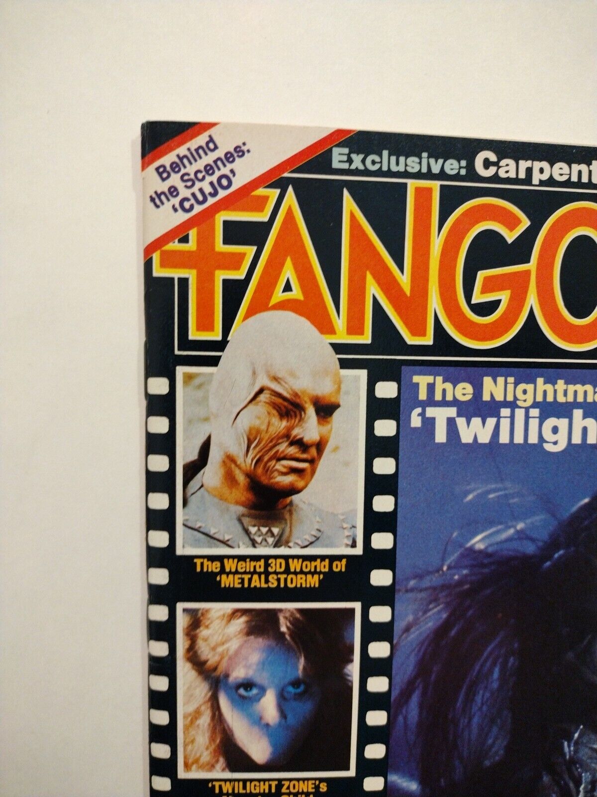 Fangoria Magazine 30 (1983) Starlog Beast Within Poster Twilight Zone Cujo