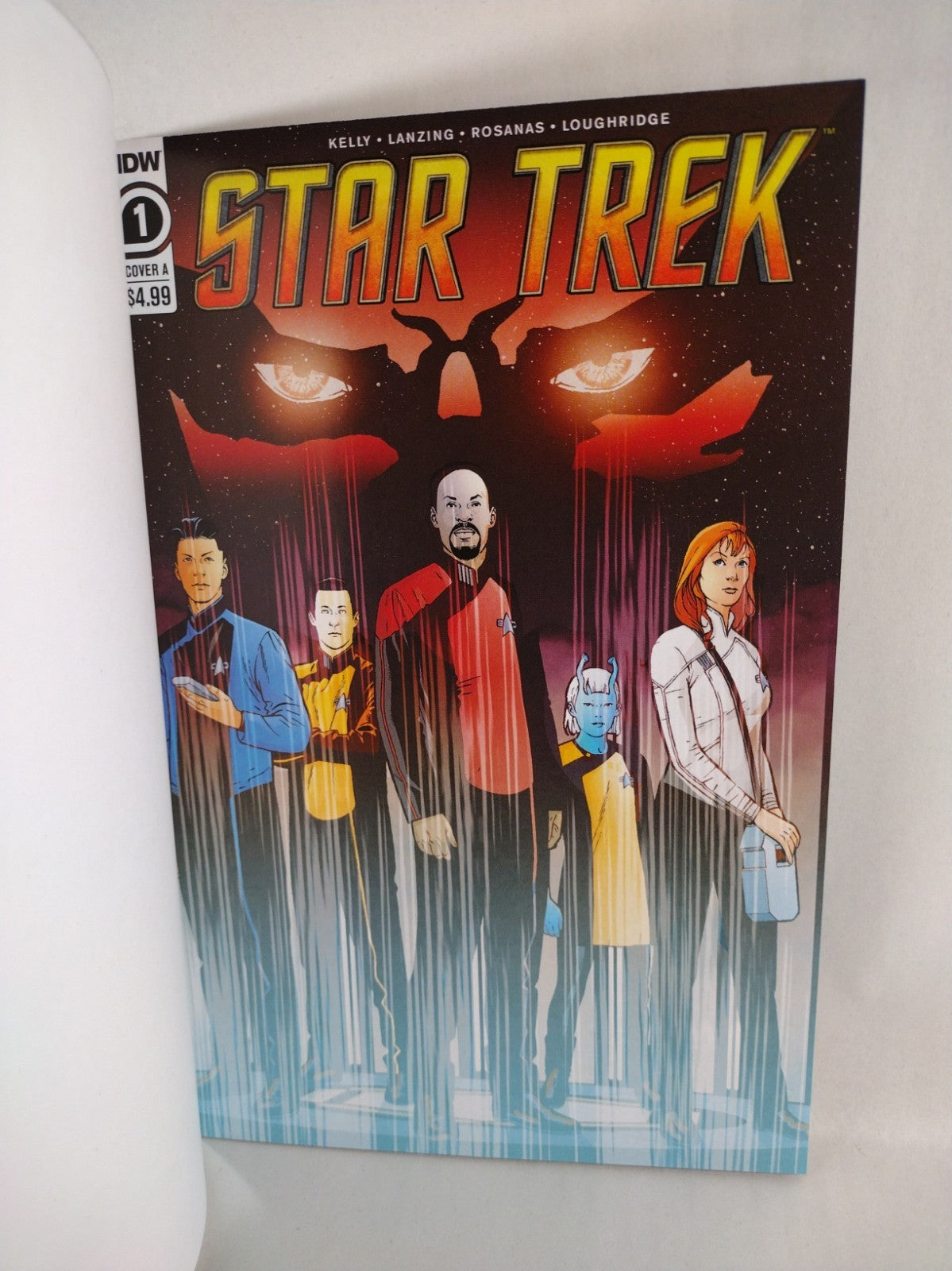 Star Trek #1 (2022) IDW Blank Sketch Variant Cover Comic NM