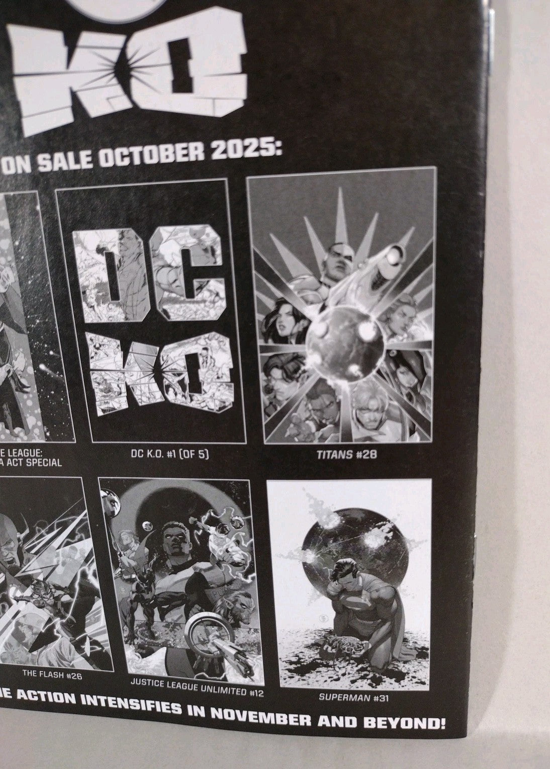 SDCC 2025 Exclusive DC KO Ashcan Special  Scott Snyder (Signed)