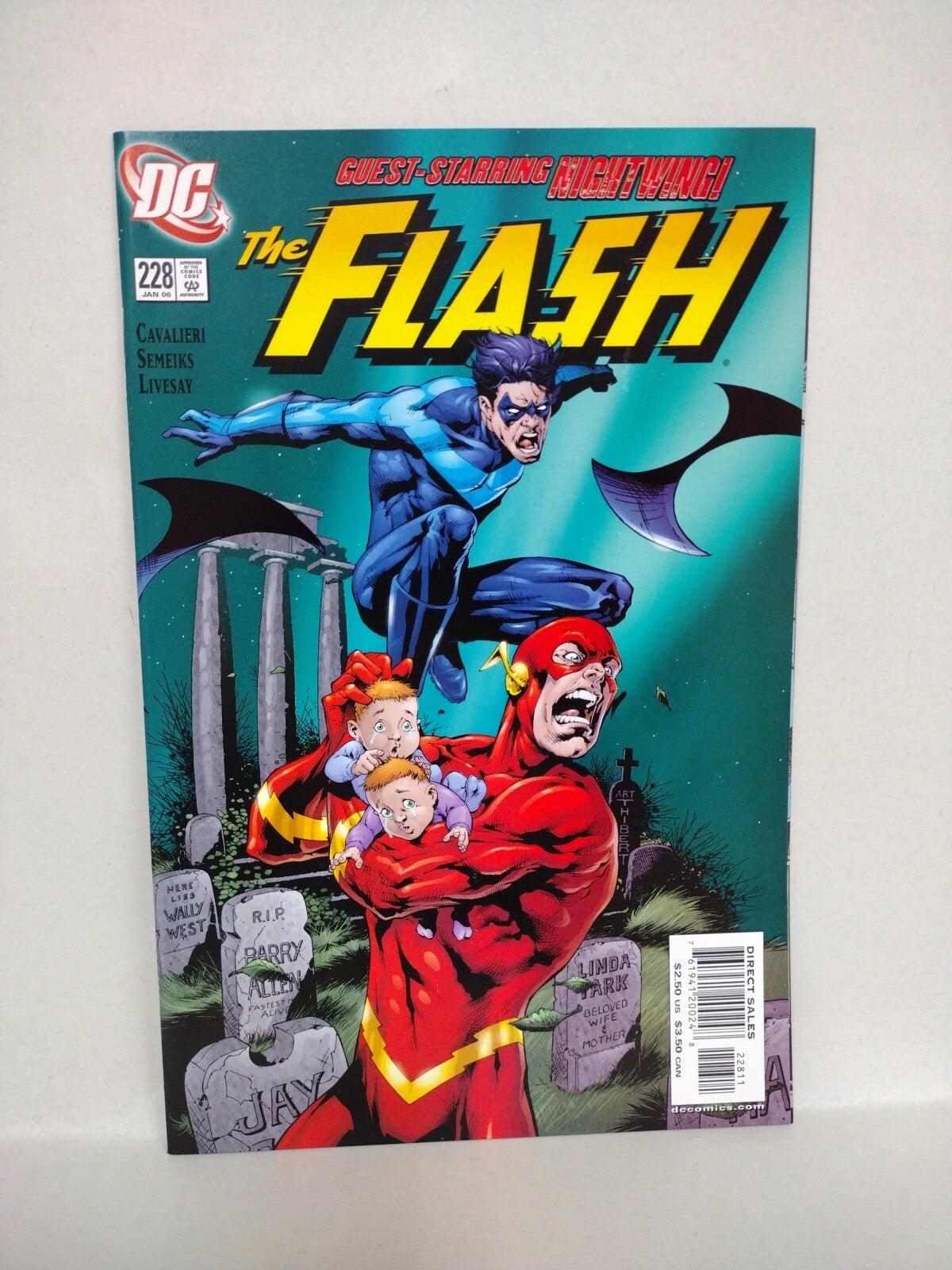 FLASH (2005) DC Comic Lot Set #223 224 225 226 227 228 Geoff Johns Reverse VF/NM