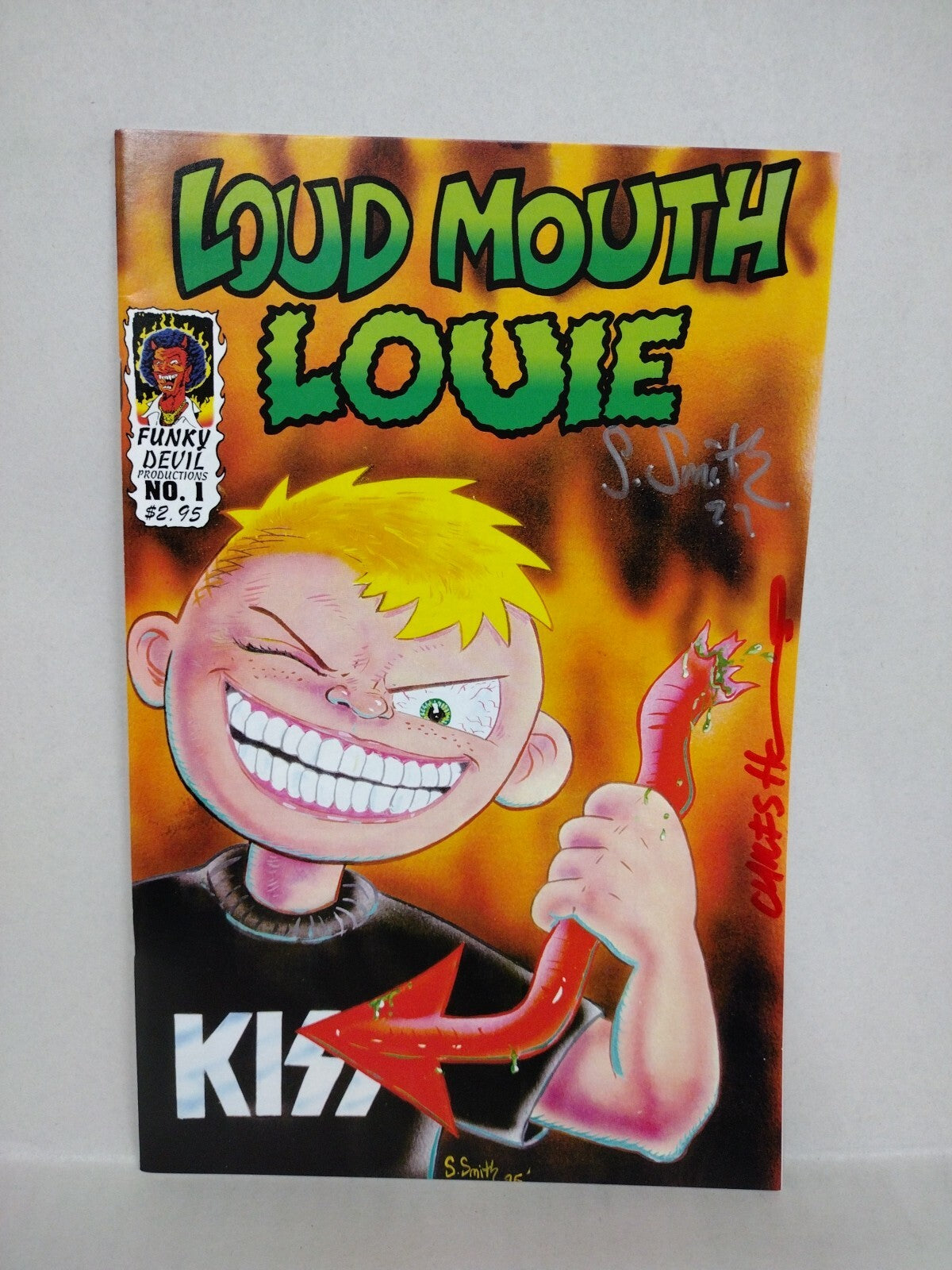Loud Mouth Louie (1997) Complete Funky Devil Underground Comic Series #1 2 3 4 0