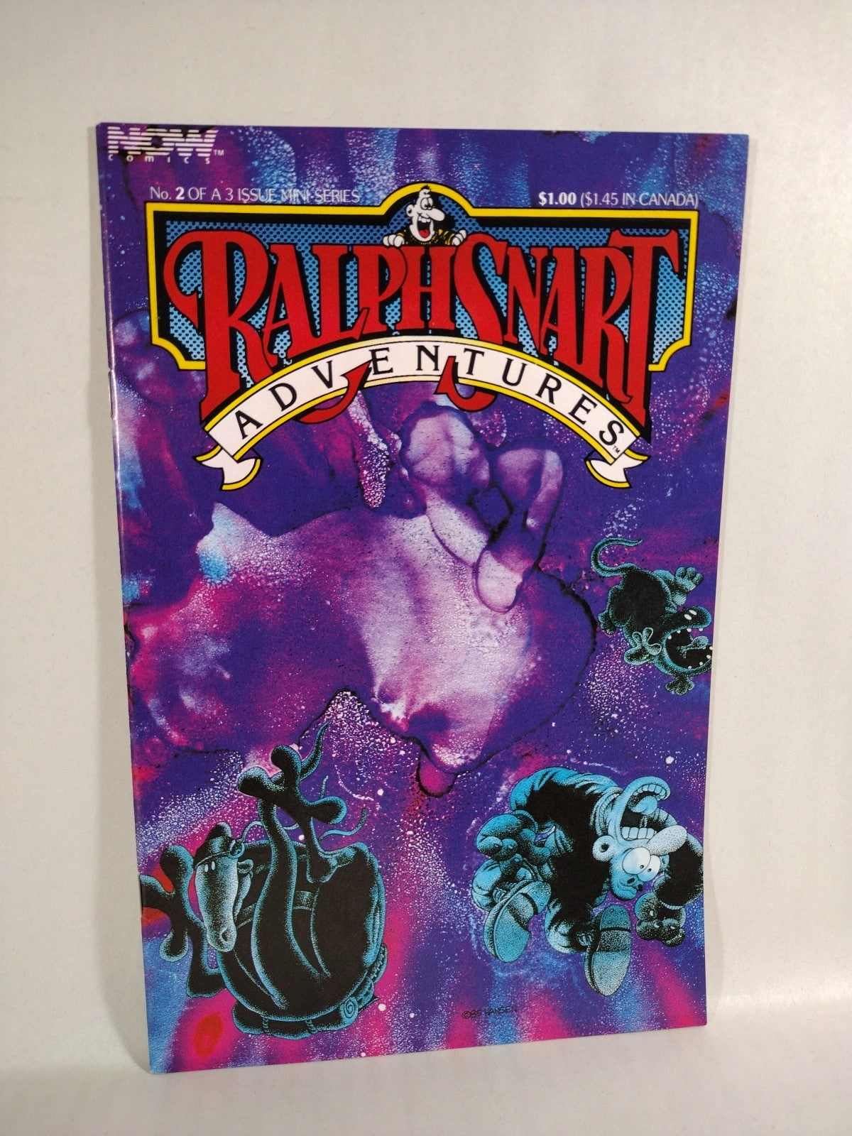 Ralph Snart Adventures (1986) Complete Now Comics Mini-series #1 2 3 VF