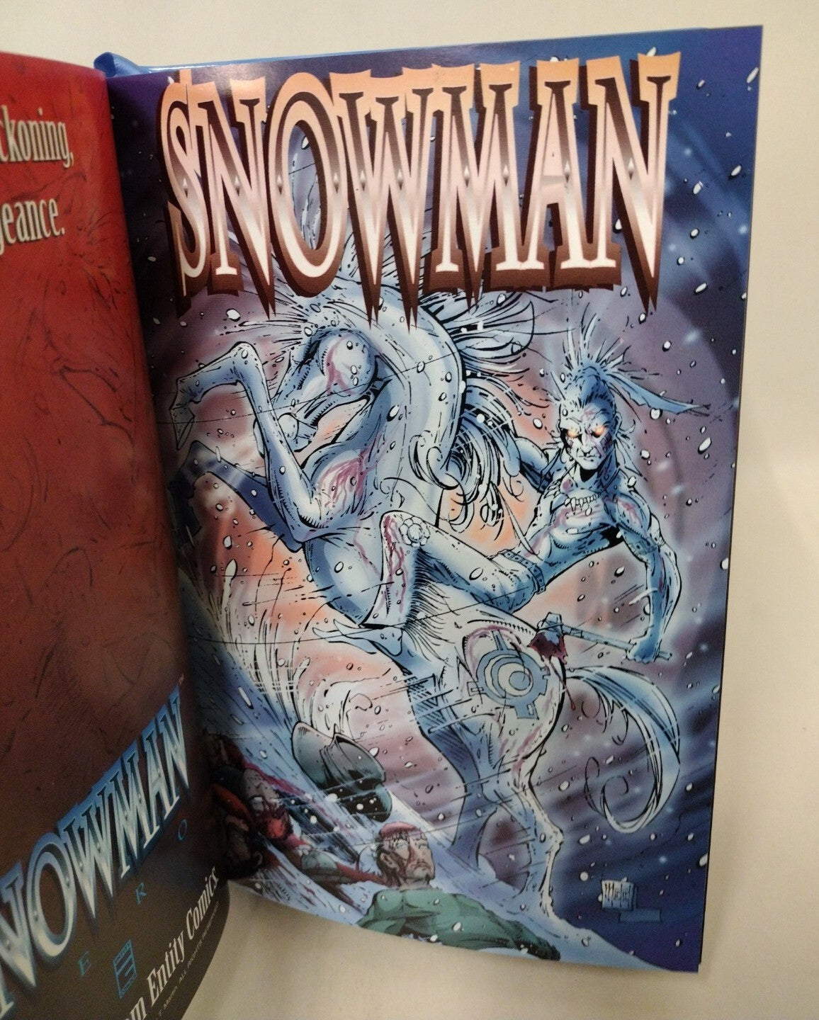 Matt Martin's Snowman (1995-1999) Omnibus ARG Custom Bound Horror Comics HC New